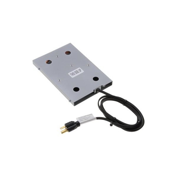 Battery Heater, 200W 240V, Steel Plate, With 80 deg F Thermostat